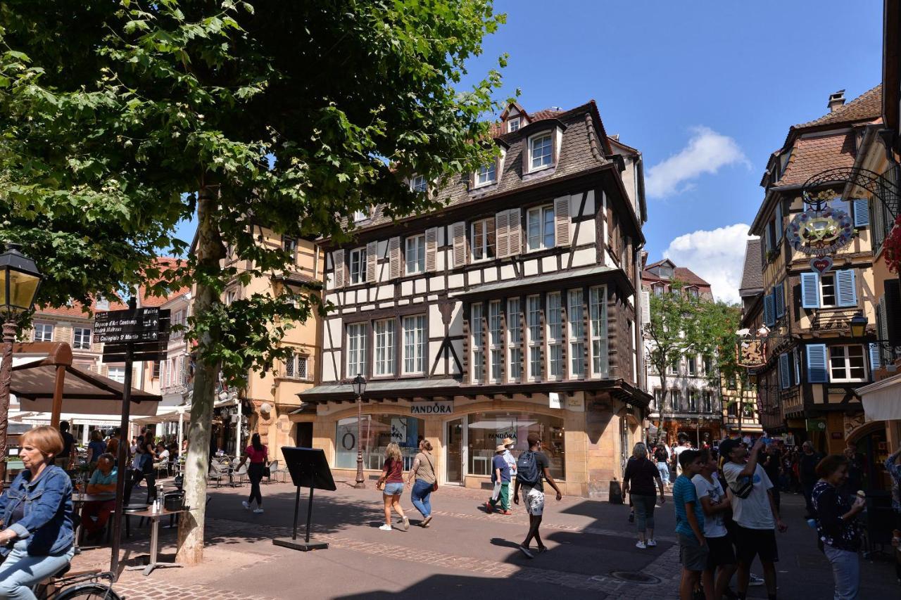 Suite Le Splendide Du Centre Historique Avec Climatisation Colmar Bagian luar foto