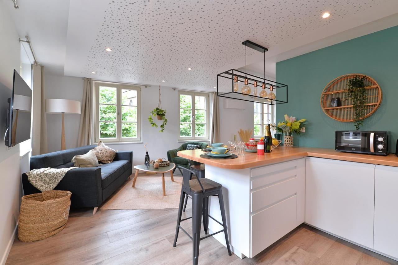Suite Le Splendide Du Centre Historique Avec Climatisation Colmar Bagian luar foto