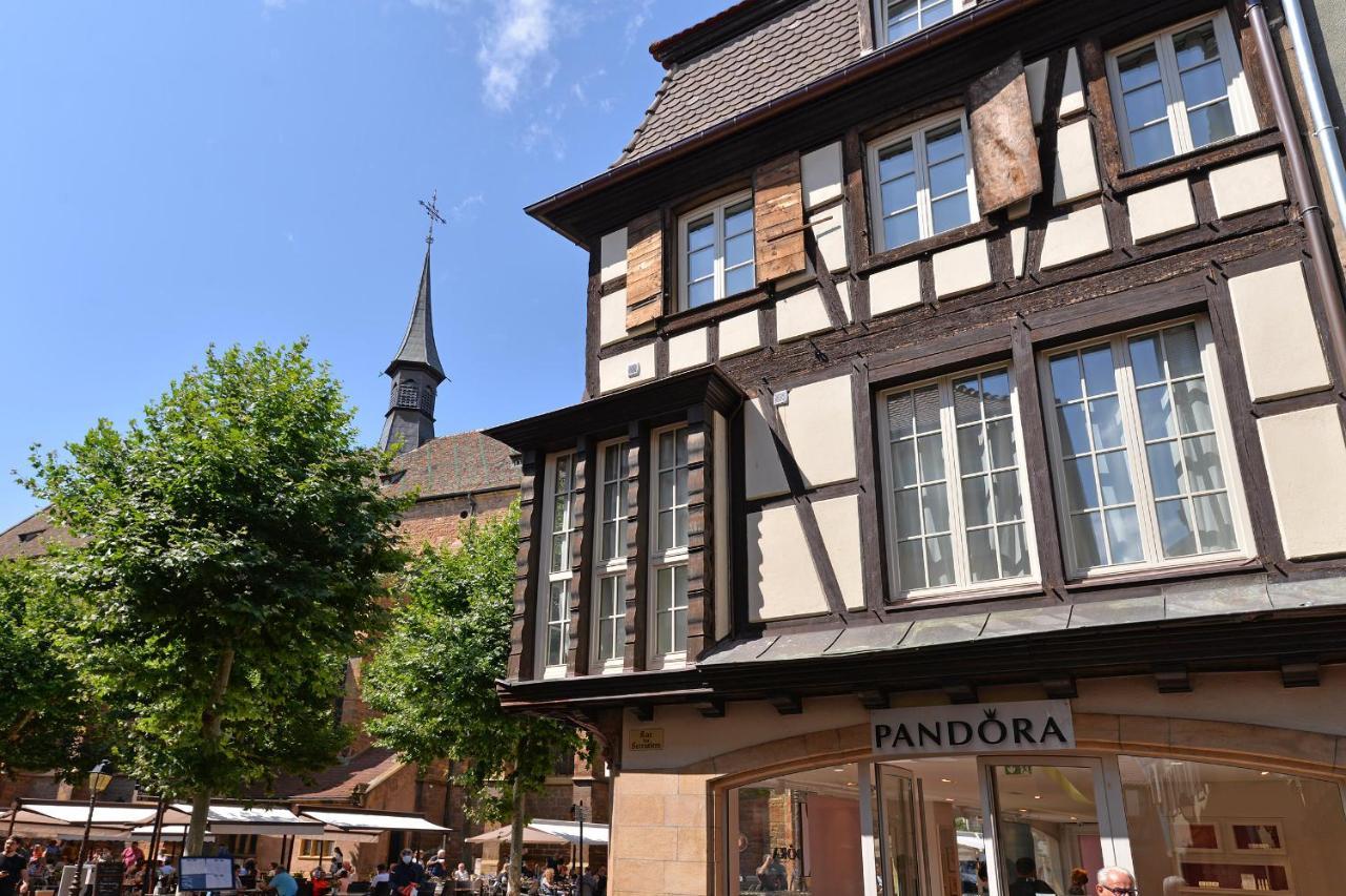 Suite Le Splendide Du Centre Historique Avec Climatisation Colmar Bagian luar foto