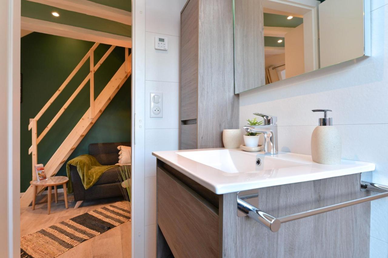 Suite Le Splendide Du Centre Historique Avec Climatisation Colmar Bagian luar foto